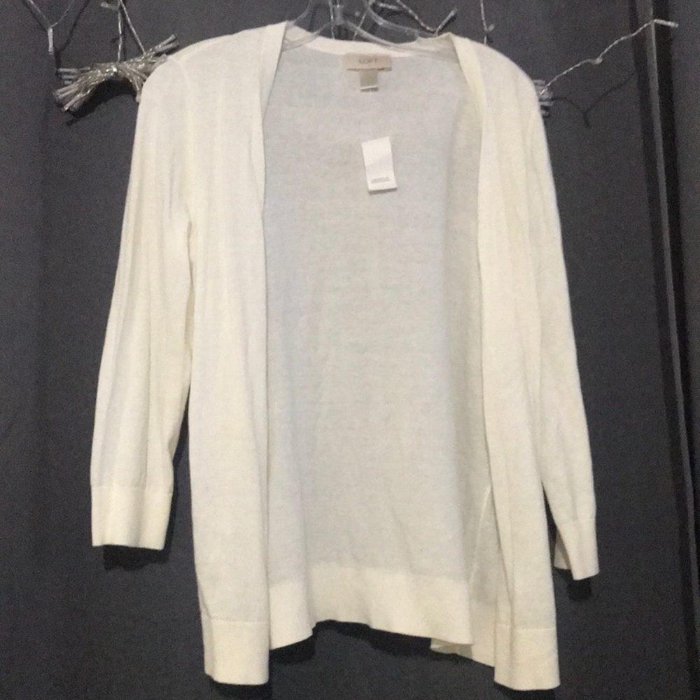 White Cardigan